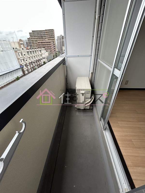 モリビル京橋 ベランダ