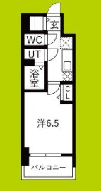 プレサンス上町台筆ヶ崎NORTH 間取り