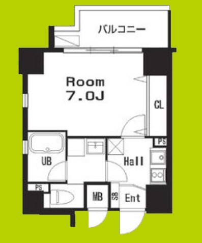 クレイドル四天王寺 間取り