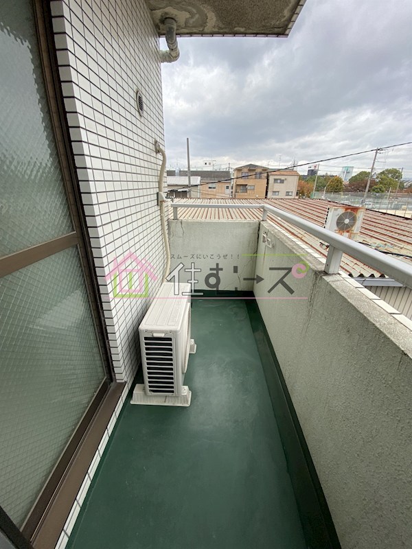 オリエンタル加美 ベランダ