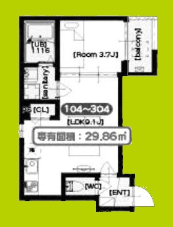 七道ハウス 間取り