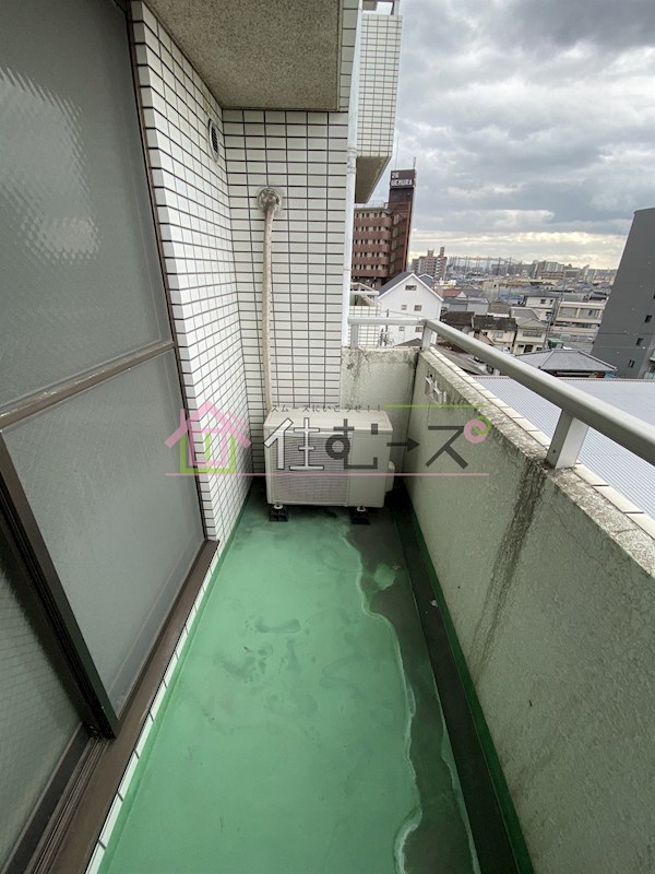 オリエンタル加美 ベランダ