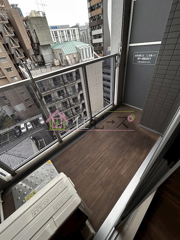 アクアプレイス天王寺Ⅱ ベランダ