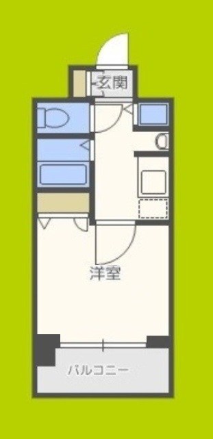 ライジングコート岸里玉出駅前 間取り
