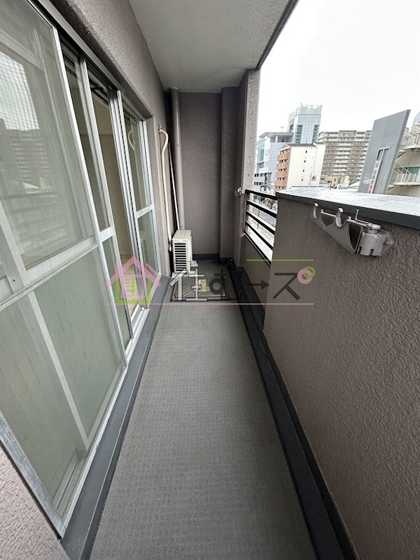 朝日プラザ岸里第二 ベランダ