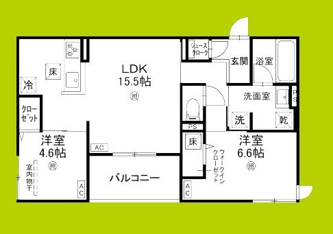 D-residence大島町 間取り