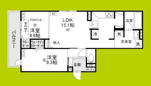 D-residence大島町 間取り