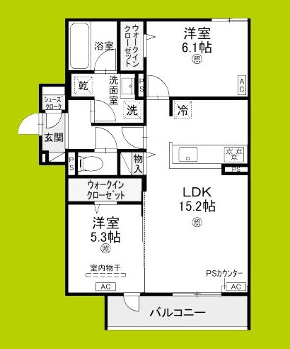 D-residence大島町 間取り