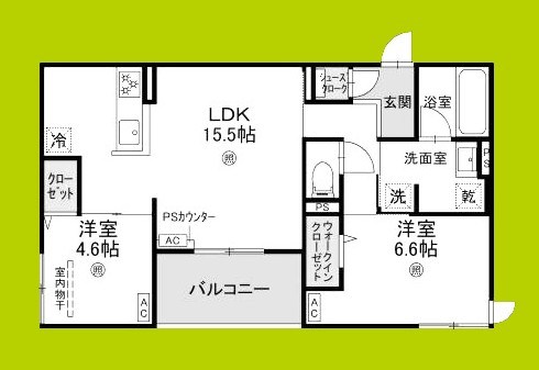 D-residence大島町 間取り
