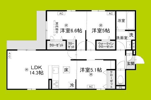 クラシスト南塚口 間取り