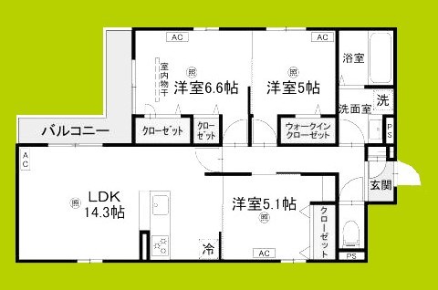 クラシスト南塚口 間取り