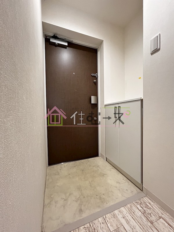 エグゼ阿倍野 玄関