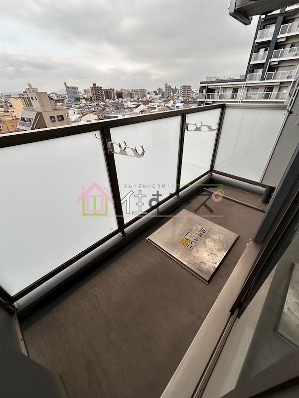 エグゼ阿倍野 ベランダ