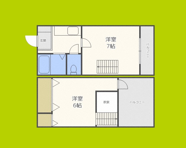 アベニュー岸里 間取り