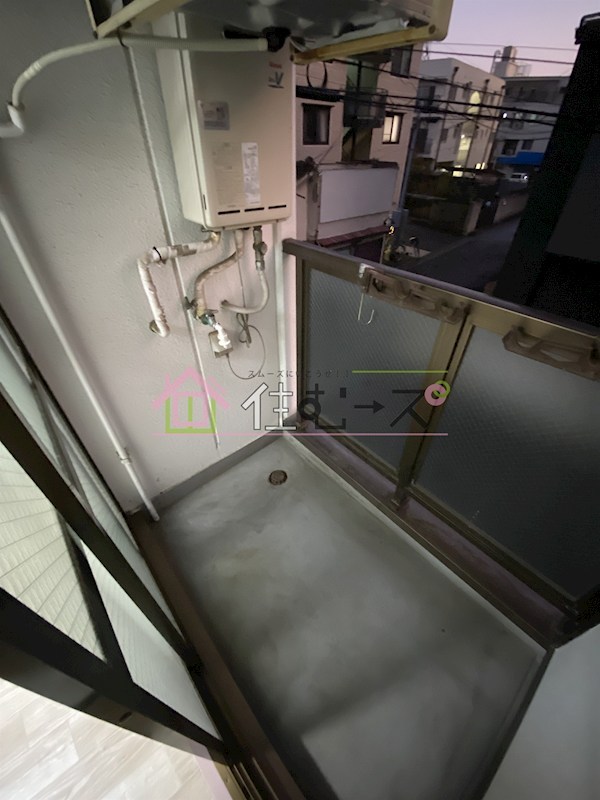 ツインコート平野2番館 ベランダ