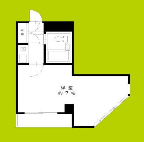 メゾンドソレイユ松野 間取り