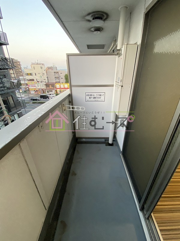HRフロントリーガル平野 ベランダ