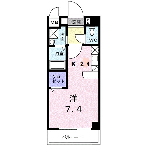 アウローラ冨士 間取り