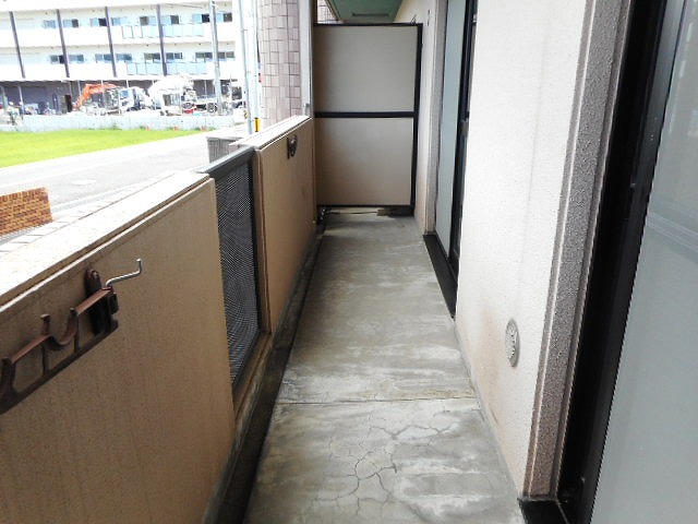 ラルジュウエスト ベランダ