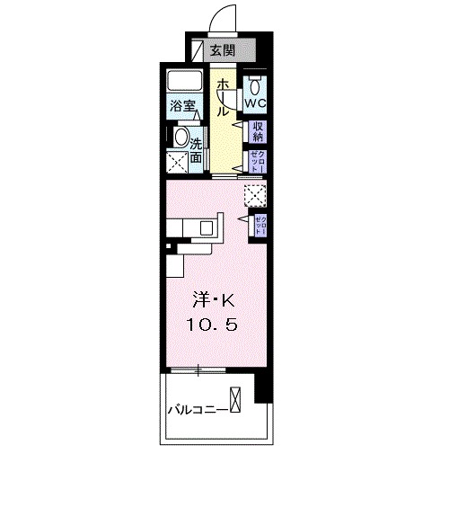 ＫＩフードアルティフェスビュ－ 間取り