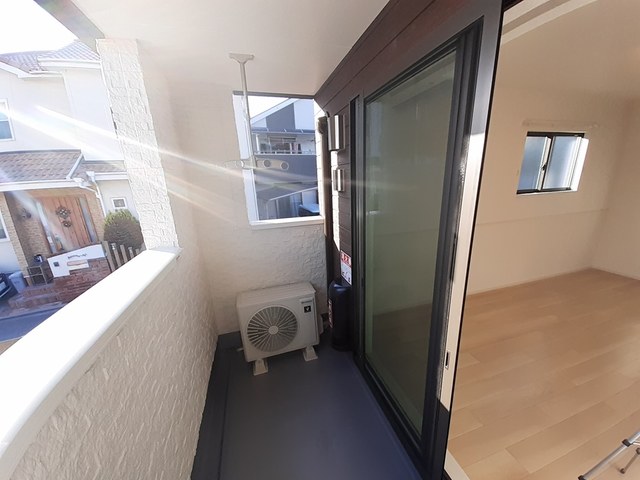 ティーズ　カーサソレアードⅡ ベランダ