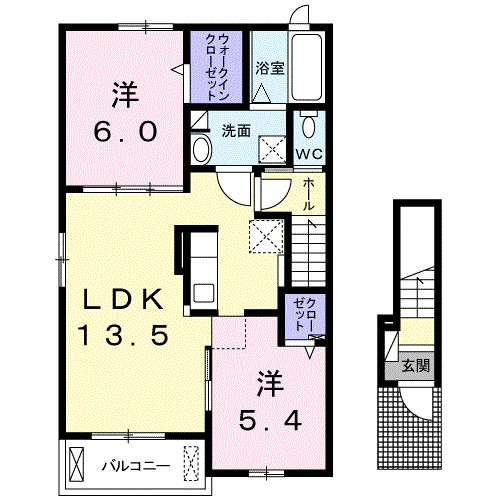 メゾン　エインシェントⅡ 間取り