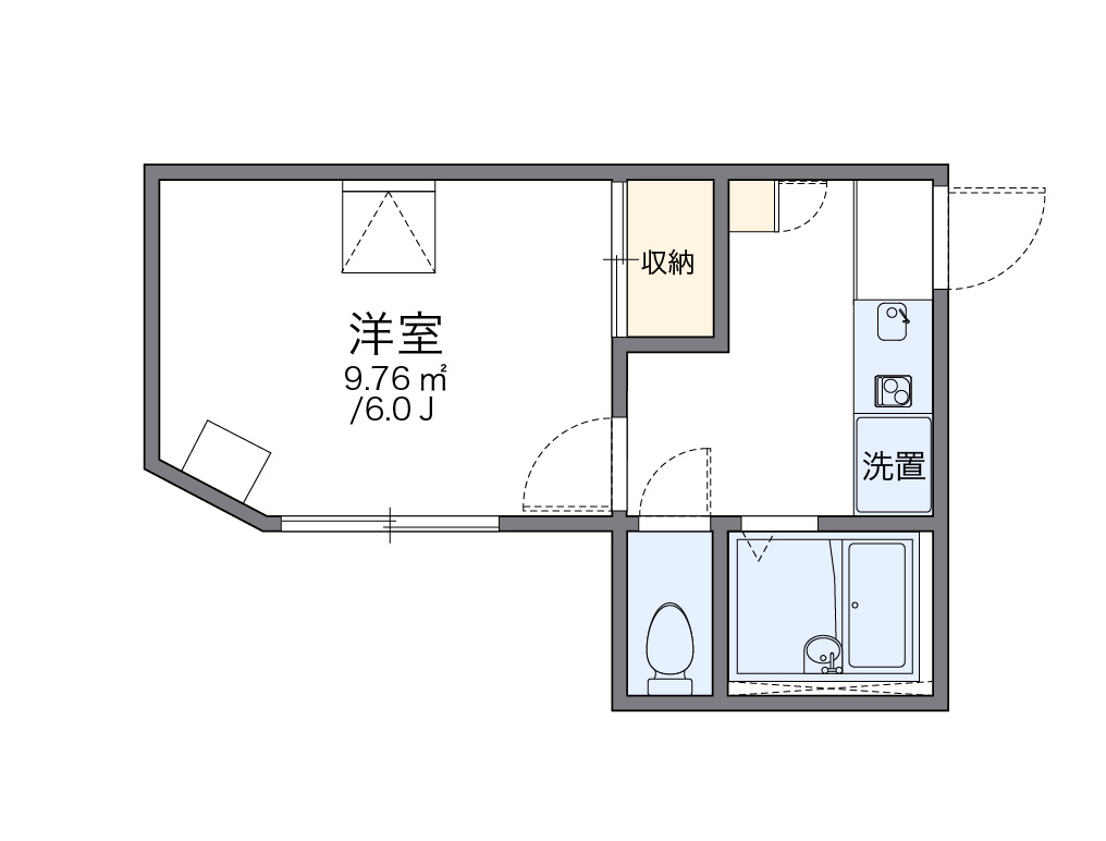レオパレスリベルテ 間取り
