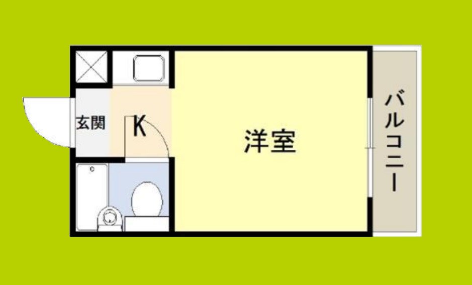 アインス蒲生 間取り図