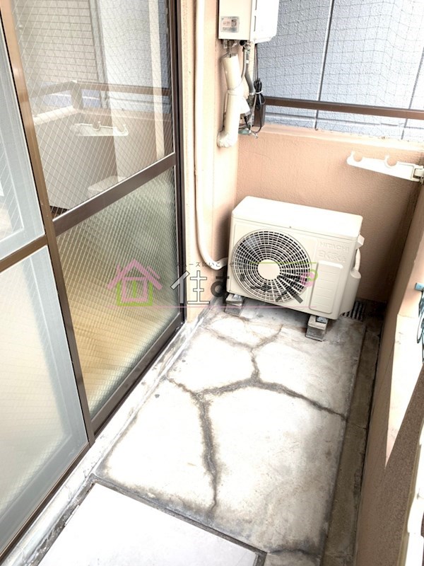 アインス蒲生 ベランダ