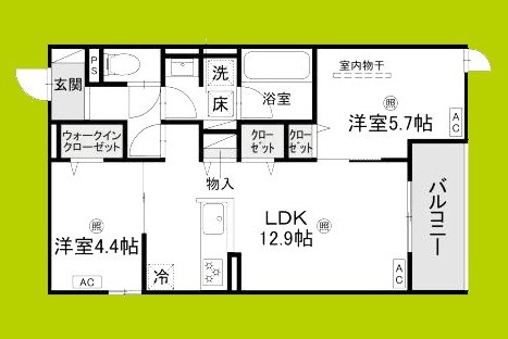 D-residence宇保町 間取り