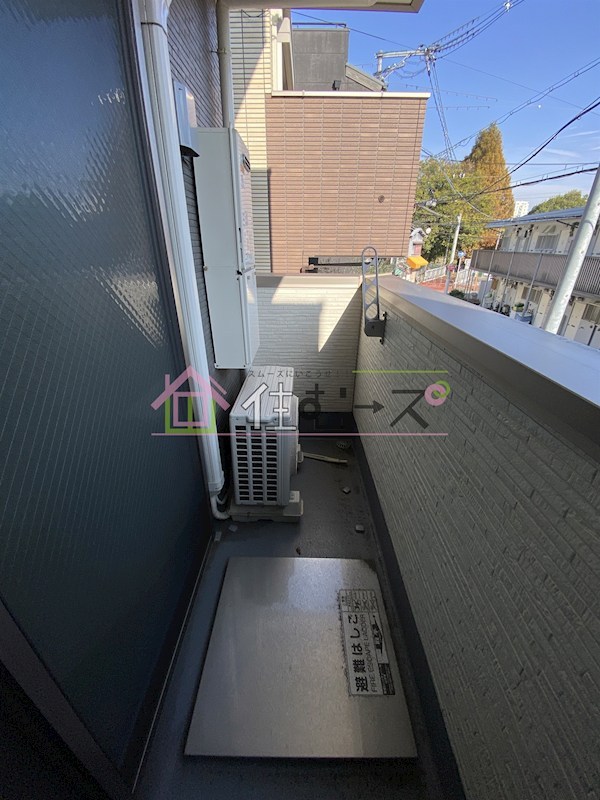 フジパレス住吉公園 ベランダ