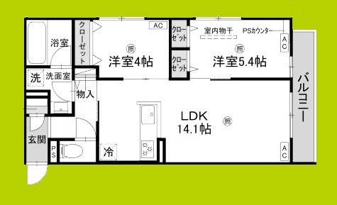 D-residence宇保町 間取り