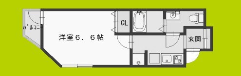 ザ・シティ大今里 間取り