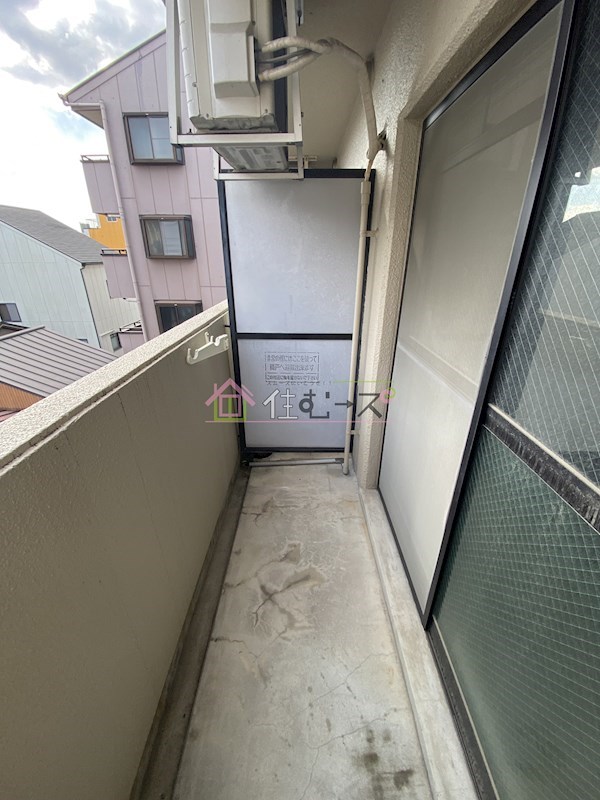 オーティーハイツ上新庄 ベランダ