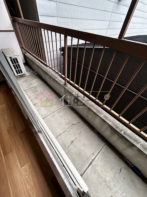 大栄ハイツ ベランダ