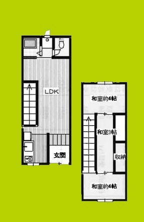 御崎4丁目戸建 間取り