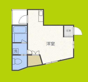 アビタシオン桃谷 間取り