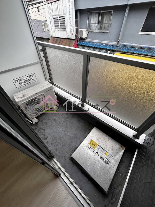 メビウス南巽レジデンス ベランダ