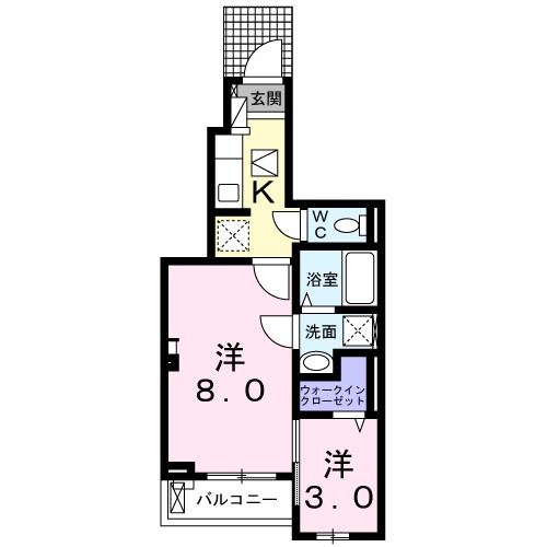 リジエールⅡ 間取り