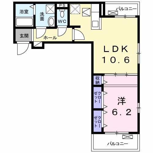 ＣＯＣＯＲＯ 間取り