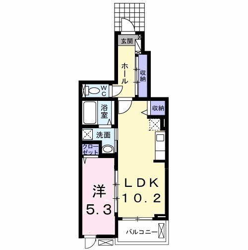サンシャイン東山　ＰＡＲＴⅠ 間取り