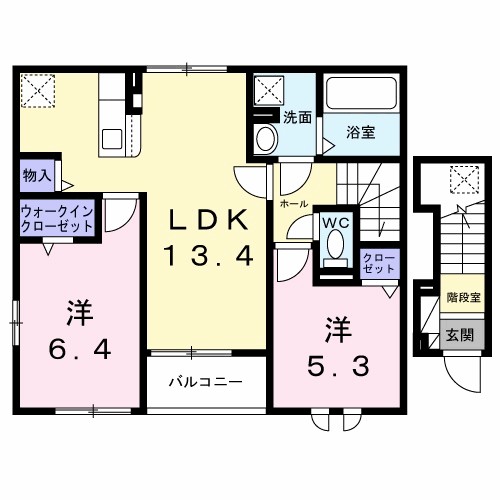 ハルノテラス 間取り