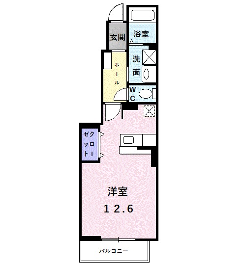 グリン　アベニューＡ 間取り