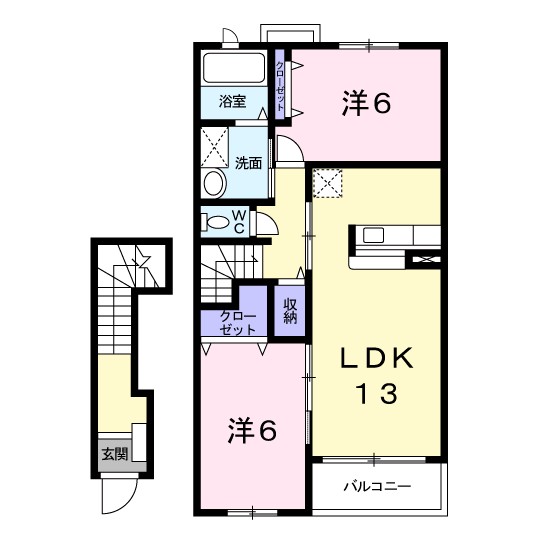 ヴァンテリュイソー 間取り