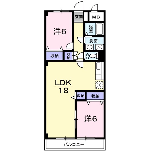 グランドゥール安倉 間取り