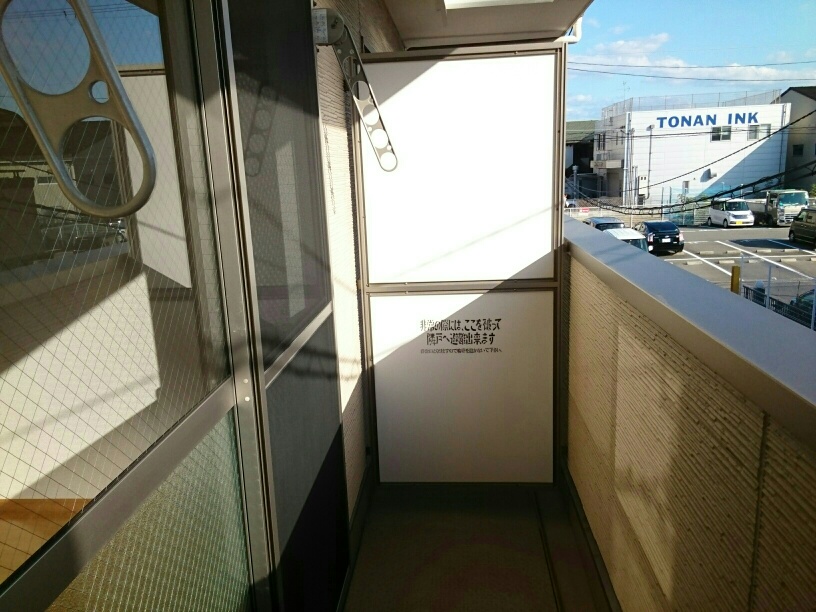 モン・ル　ウエスト ベランダ