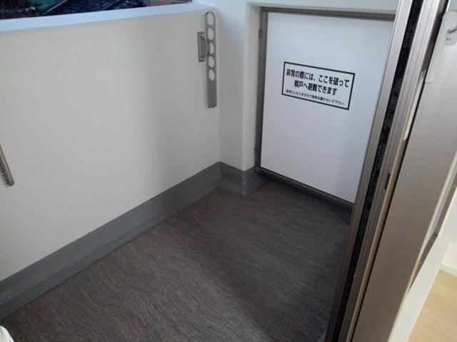 イリーデ ベランダ