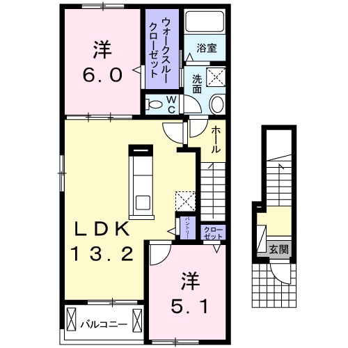 ＳＯＵＺＡ田能 間取り