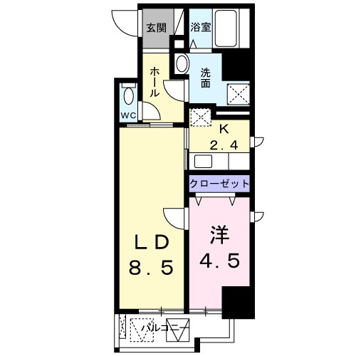 プラチナコートⅡ 間取り