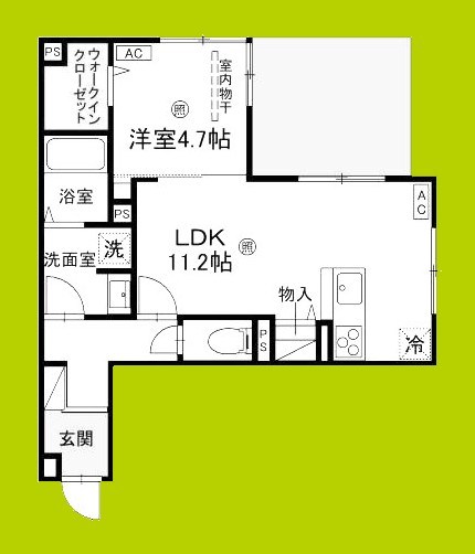 D-ROOM瓜破NOTRTH 間取り
